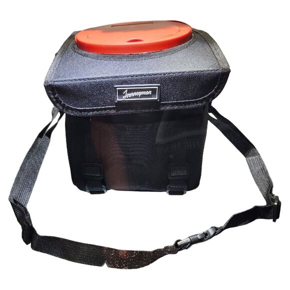 Auto Trash Can Car Waste Bin Blk w/Lid Pockets Collapsible Leakproof Journeyman - Picture 5 of 5